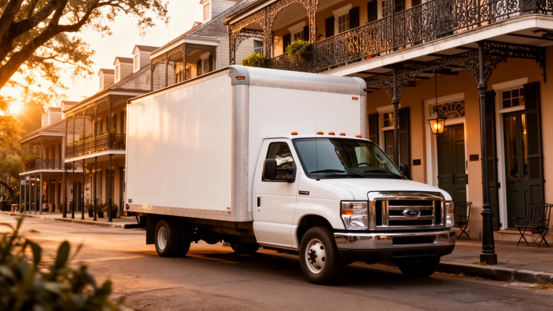 Move For Less moving truck in New Orleans